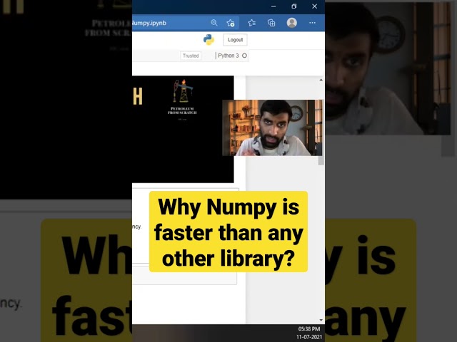 Why Numpy is so fast #career #python #datascience