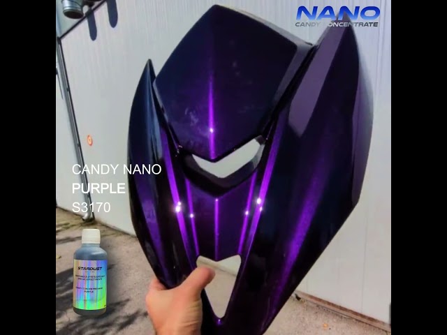 14 nuevos tintes CANDY NANO para pintura custom 100% resistantes al sol