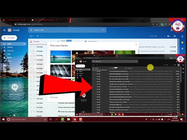 Update How to Change Gmail Background Dark Mode & Themes 2020