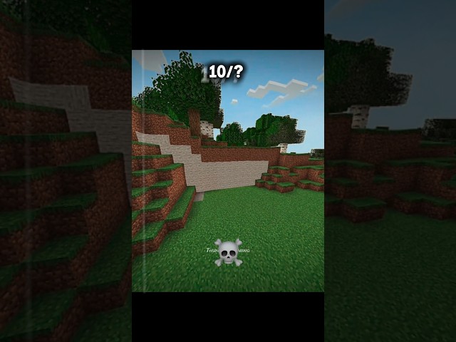 Minecraft Secret Base Moment