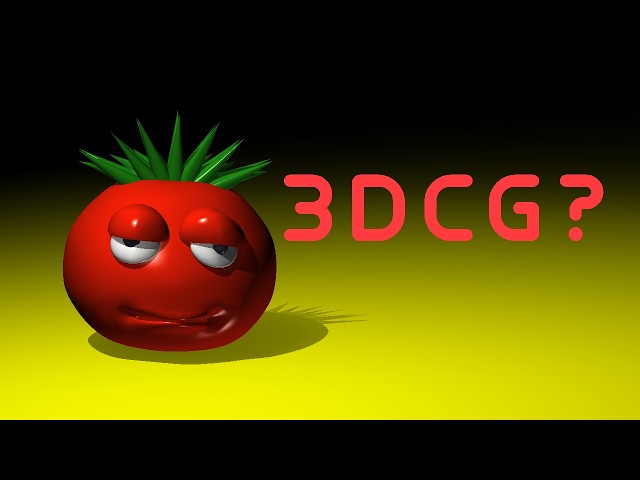 you made 3DCG with abandoned software