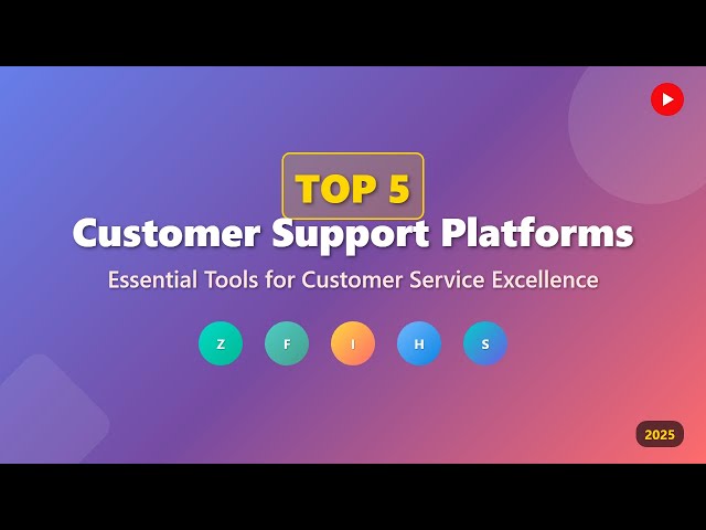 Top 5 Customer Support Platforms: 2025's Essential Tools