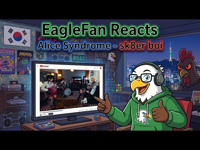 PURE POP-PUNK NOSTALGIA! Alice Syndrome (앨리스신드롬) - 'sk8er boi' Cover | The EagleFan Reaction