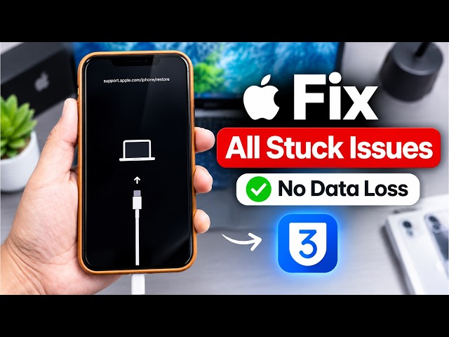 (2026) How to Fix iPhone Stuck in Recovery Mode (iOS 27) | support.apple.com/iphone/restore