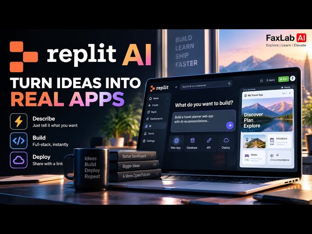 🧑‍💻 Replit AI: Turn an Idea Into a Working App With Just a Prompt 🛠️ | Vibe Coding Explained 