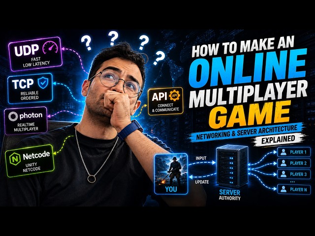 How to Make an Online Multiplayer Game: Networking & Server Architecture Explained