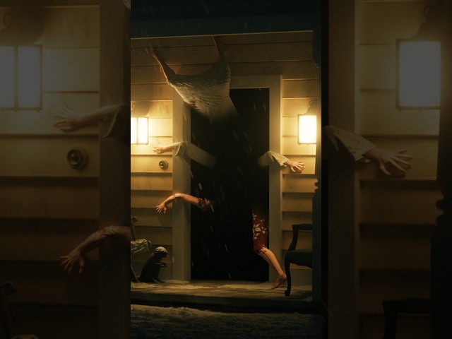 Recreating Resident Evil in Blender #shorts #3danimation #blender