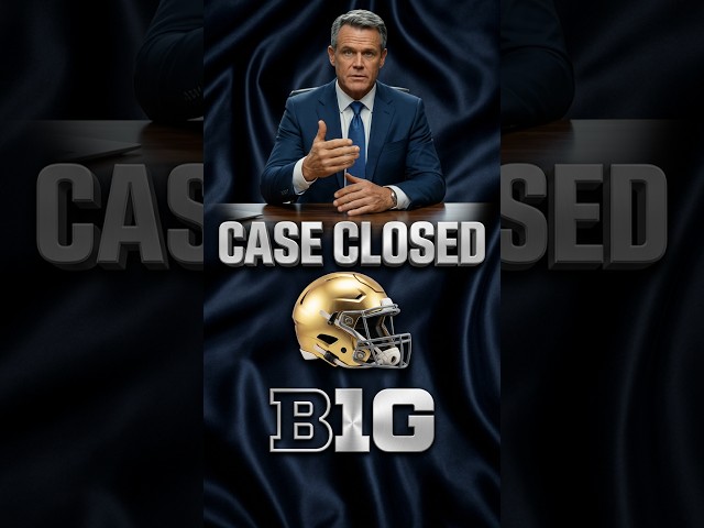 The Notre Dame Fighting Irish has only 2 Options for Conference Realignment. CASE CLOSED!