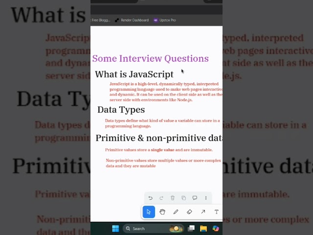 What is JavaScript | Interview Questions | #shorts  #coding #programming