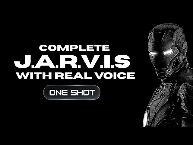 Complete JARVIS AI With Real Voice (Paul Bettany) | My Personal AI Assistant
