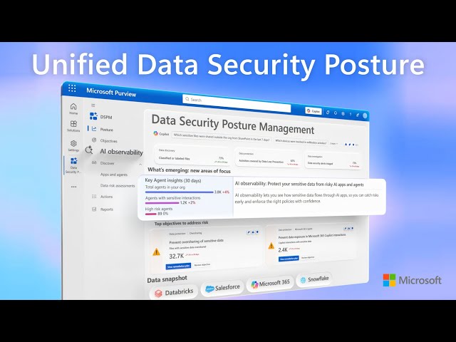 New Data Security Posture Management | Microsoft Purview