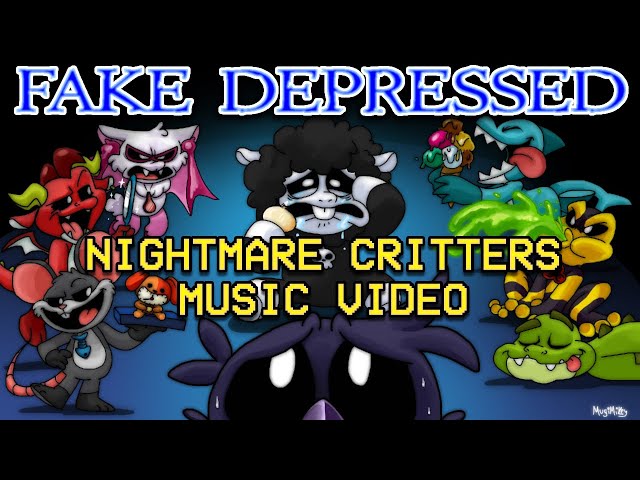 FAKE DEPRESSED By RecD Ft. @KittenSneeze - NIGHTMARE CRITTERS Fan Song (Poppy Playtime Chapter 4)