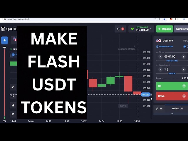 how to create your own FLASH USDT tokens easily