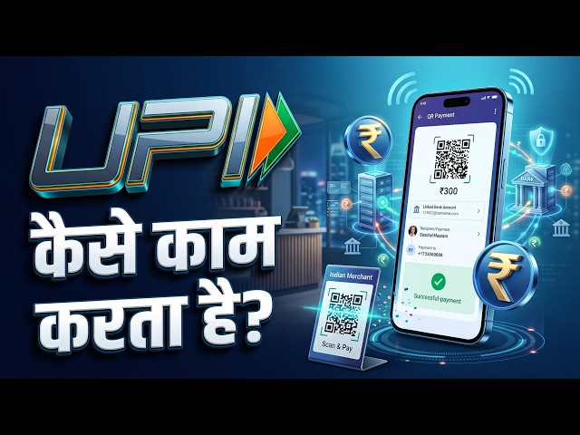 UPI कैसे काम करता है? 😳 Phone से पैसे कैसे Transfer होते हैं