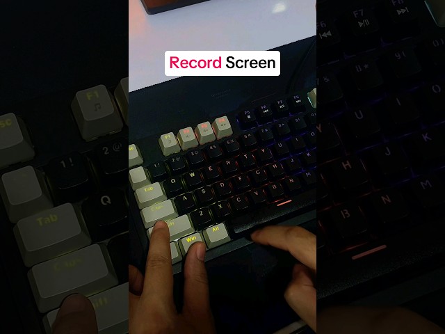 PC Quick tips - Take Screenshot- 🔴 Record Screen  #windows