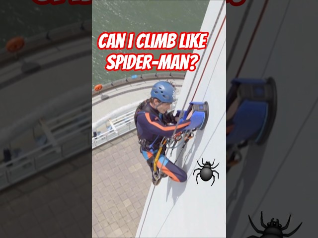 My Highest Challenge Ever! 🧗‍♂️⚡ #superhero