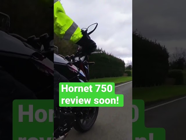 2023 Hornet 750 review coming soon!
