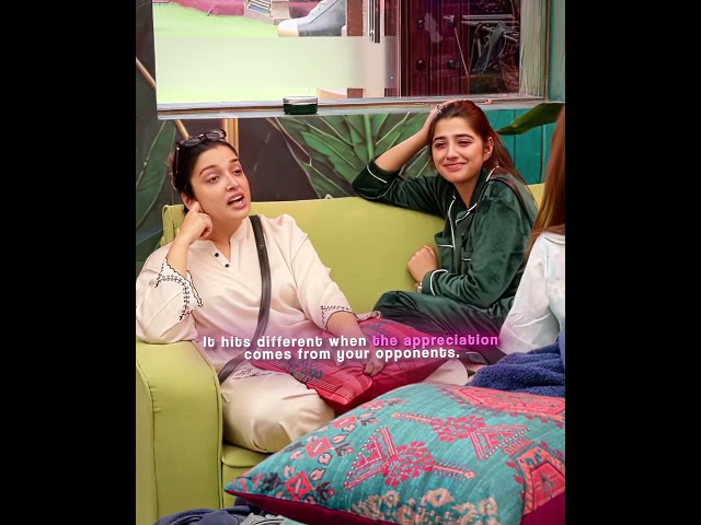 Such a beautiful moment! ❤️ Aamrapali appreciating Arishfa was truly heartwarming.🫶🏻#Arishfa #bb20