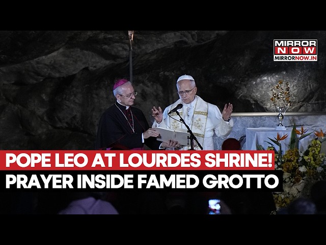 Pope Leo Draws 800,000 In Paris: Pontiff Kneels At One Of Catholicism’s Most Visited Shrines | Watch