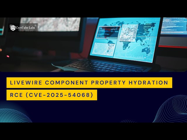 CVE-2025-54068 Livewire Component Property Hydration RCE | Laravel Livewire Exploit Walkthrough #CVE