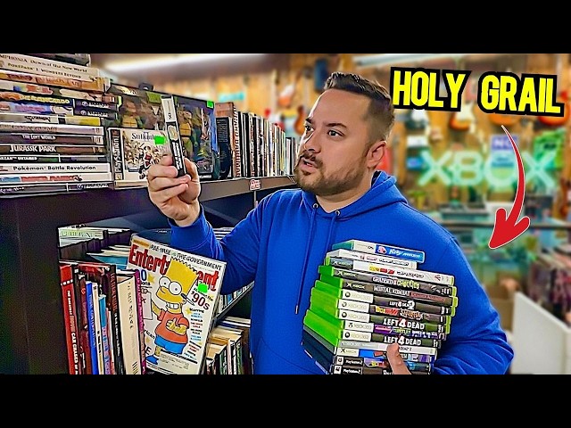 I went BROKE in the BEST RATED Game Store