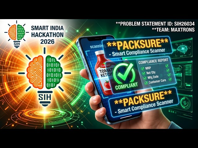 PACKSURE SIH260034--Software System to check compliance -Packaged Commodities under Legal Metrology