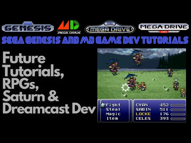 Let's Talk About Future Tutorials, RPGs, & Saturn/Dreamcast Dev!