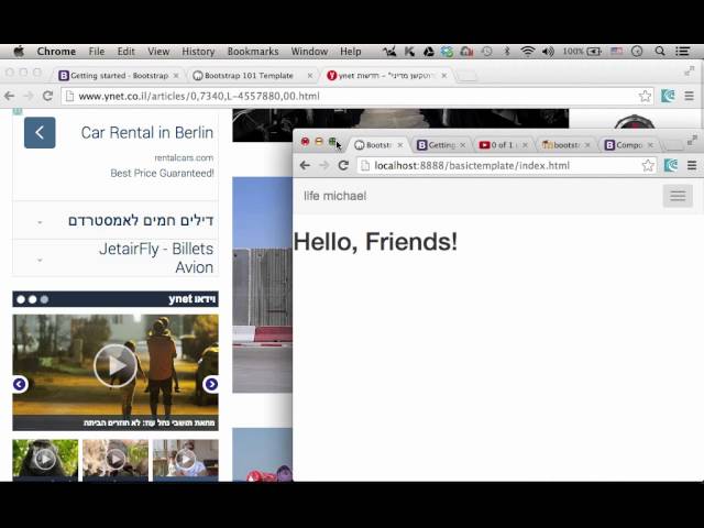 Simple Navbar in Twitter Bootstrap 3.x
