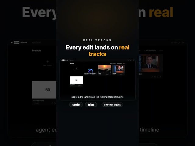 Open Source ChatCut Alternative: AI Edits You Can Undo