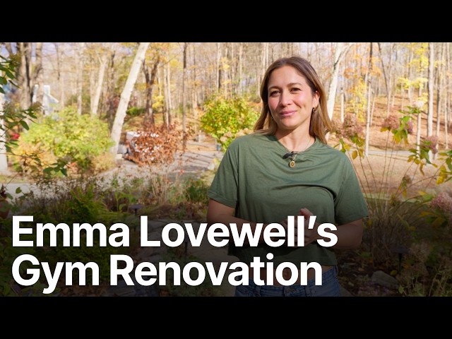 Emma Lovewell's Home Gym Renovation | Small Gym Make-Over