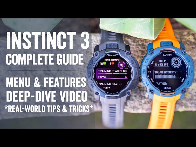 Garmin Instinct 3: The Complete Guide (Every Feature Explainds Hands-On)