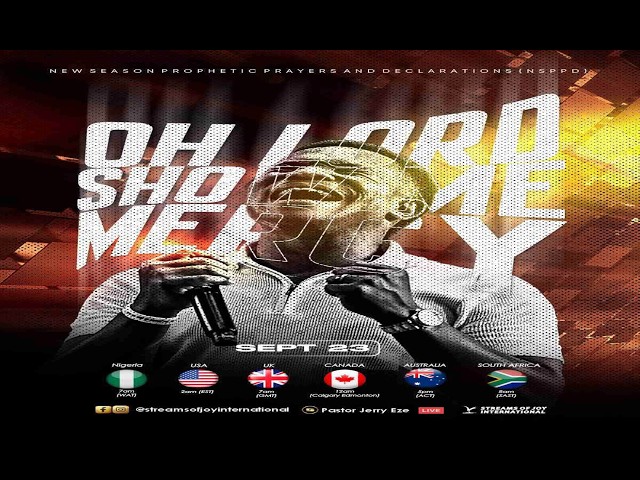 OH LORD SHOW ME MERCY || NSPPD || 23RD SEPTEMBER 2026