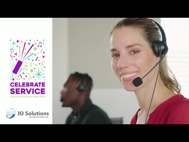 Customer Service Week 2022 at IO Solutions Contact Center
