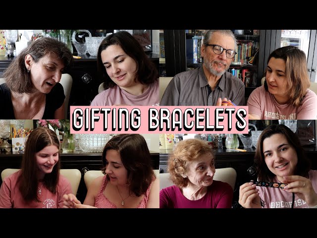 Making Bracelets for my Family [CC] || Friendship Bracelets
