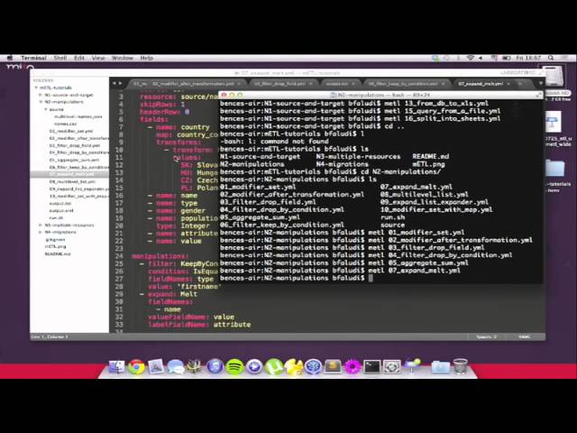Bence Faludi - Extract Transform Load using mETL