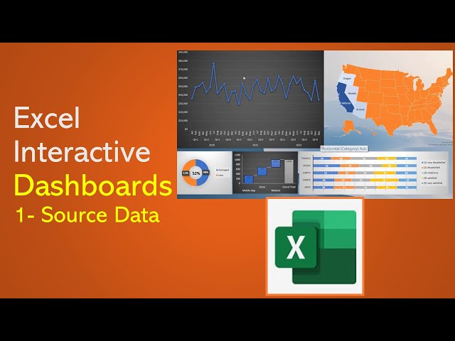 Excel Interactive Dashboards | 1 - Source Data