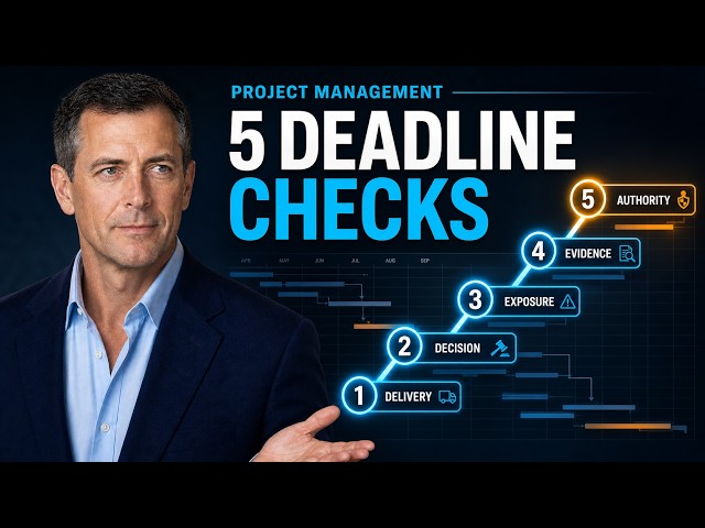Your Project Deadline Changed. Run These 5 Checks Before Options Close