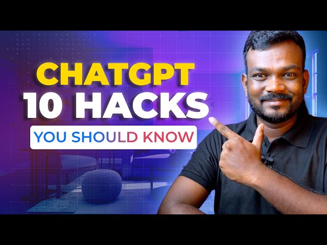 Chatgpt 10 hacks you should know earlier | Chatgpt tamil | Ai Tamil #chatgpt #aitamil