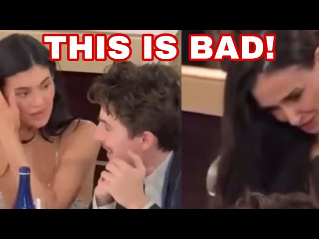 Kylie Jenner IGNORED AND CAUSES DRAMA at the Golden Globes!