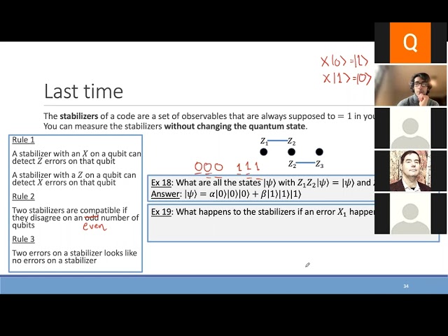 Quantum Error Correction III | Hosted by Jahan Claes
