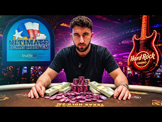 CAN I TURN $5,000 INTO $15,000 AT ULTIMATE TEXAS HOLD’EM?! (MAX BETS)