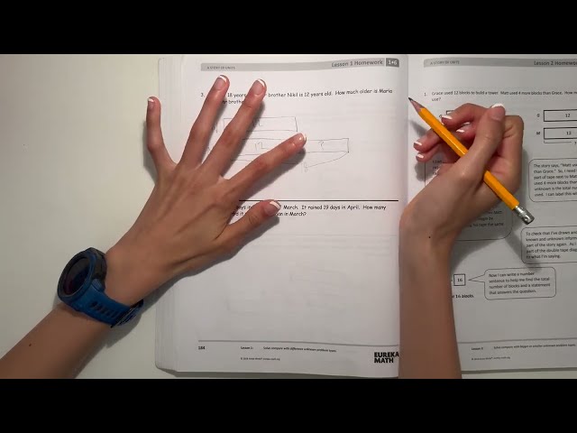 Eureka Math Grade 1 Module 6 Lesson 1 Homework | #mathwithaubrey #answers