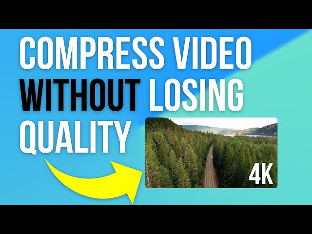 How to Compress a Video File WITHOUT Losing Quality