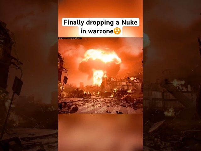 I finally dropped the nuke in warzone #foryou #gaming #bo7 #warzone #cod