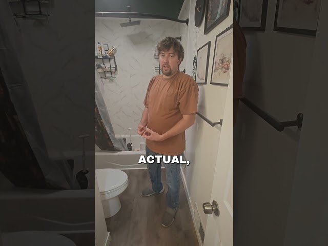 Bathroom floor remodel part 3 #bathroomremodel #bathroomfloor #diybathroom #bathroommakeover