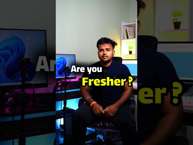 Freshers: Fix Your LinkedIn Profile Before Applying for Jobs! 🚨#jobseekers #jobsearch #linkedintips