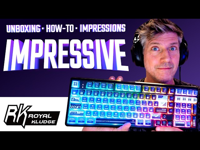 This Royal Kludge R99 Gaming Keyboard is Packing Power! Nearly 1 Hour of Keyboard Madness!