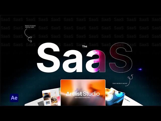 The Full SaaS Animations Masterclass in after effects | For Beginners | FREE Assets
