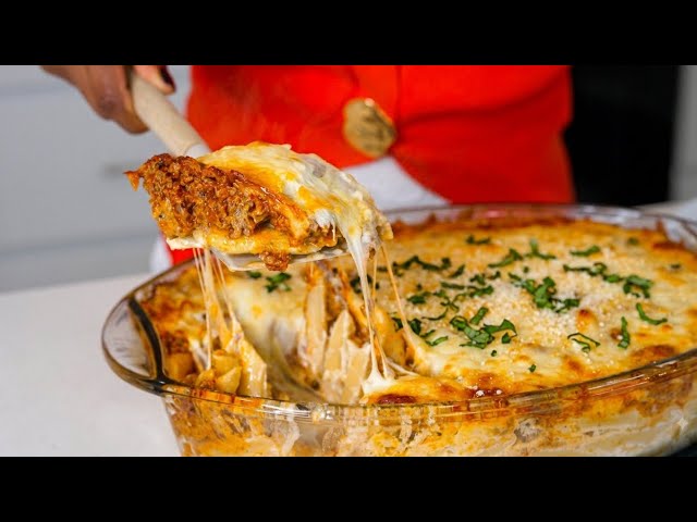 The BEST Million Dollar Pasta Recipe | Easy Creamy & Cheesy Dinner | MUST TRY ASAP!