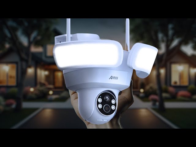 I GOT RIPPED OFF! Check Out Anran 2K Solar Floodlight Security Camera!